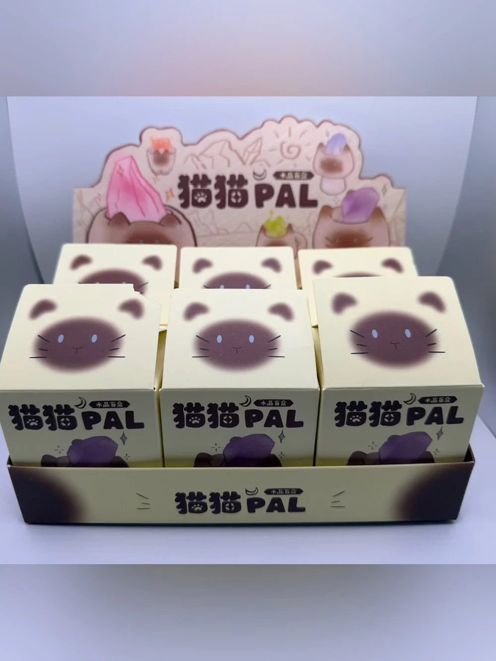 Cat Pal Crystal Series blind boxes from ThingsWoo